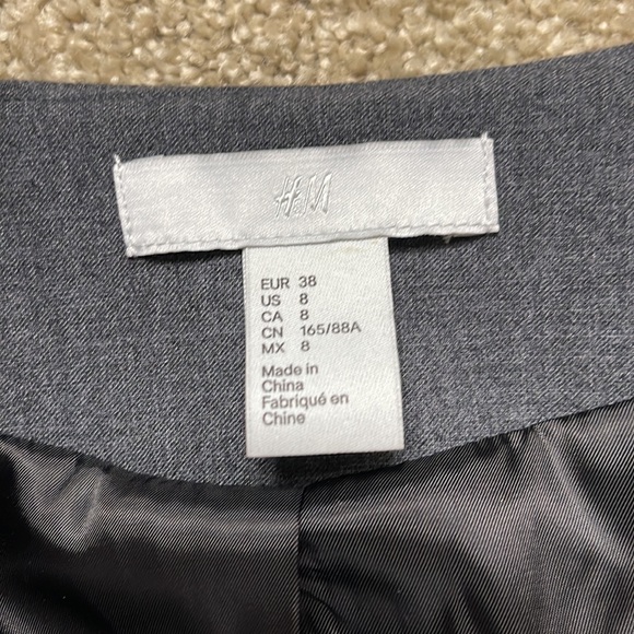 In new condition grey blazer by H&M - Picture 8 of 9